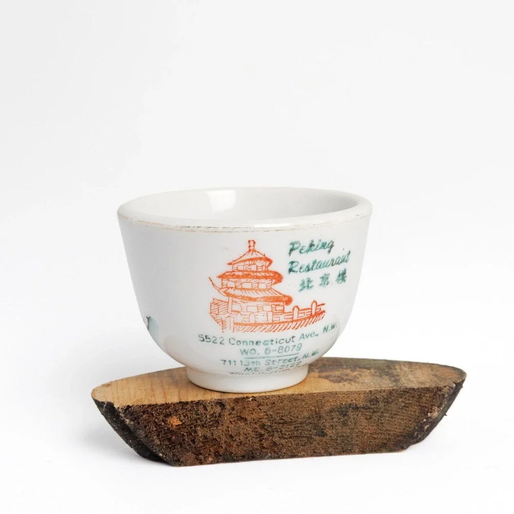 Vintage Chinese Restaurant Teacup Peking Restaurant Washington DC